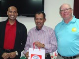 Benny Matthew (Sponsor), Sultan Ahmed, Steve Brown